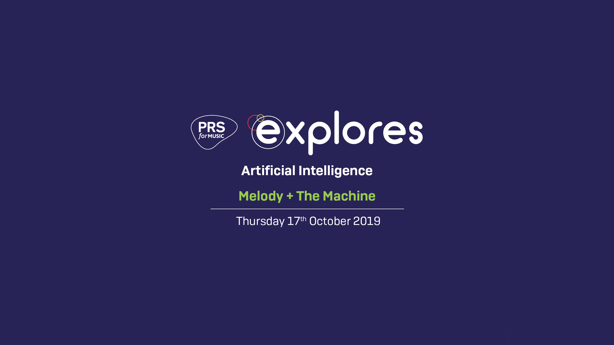 PRS Explores Artificial Intelligence Visual Logo
