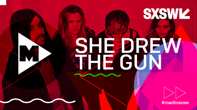 she drew the gun