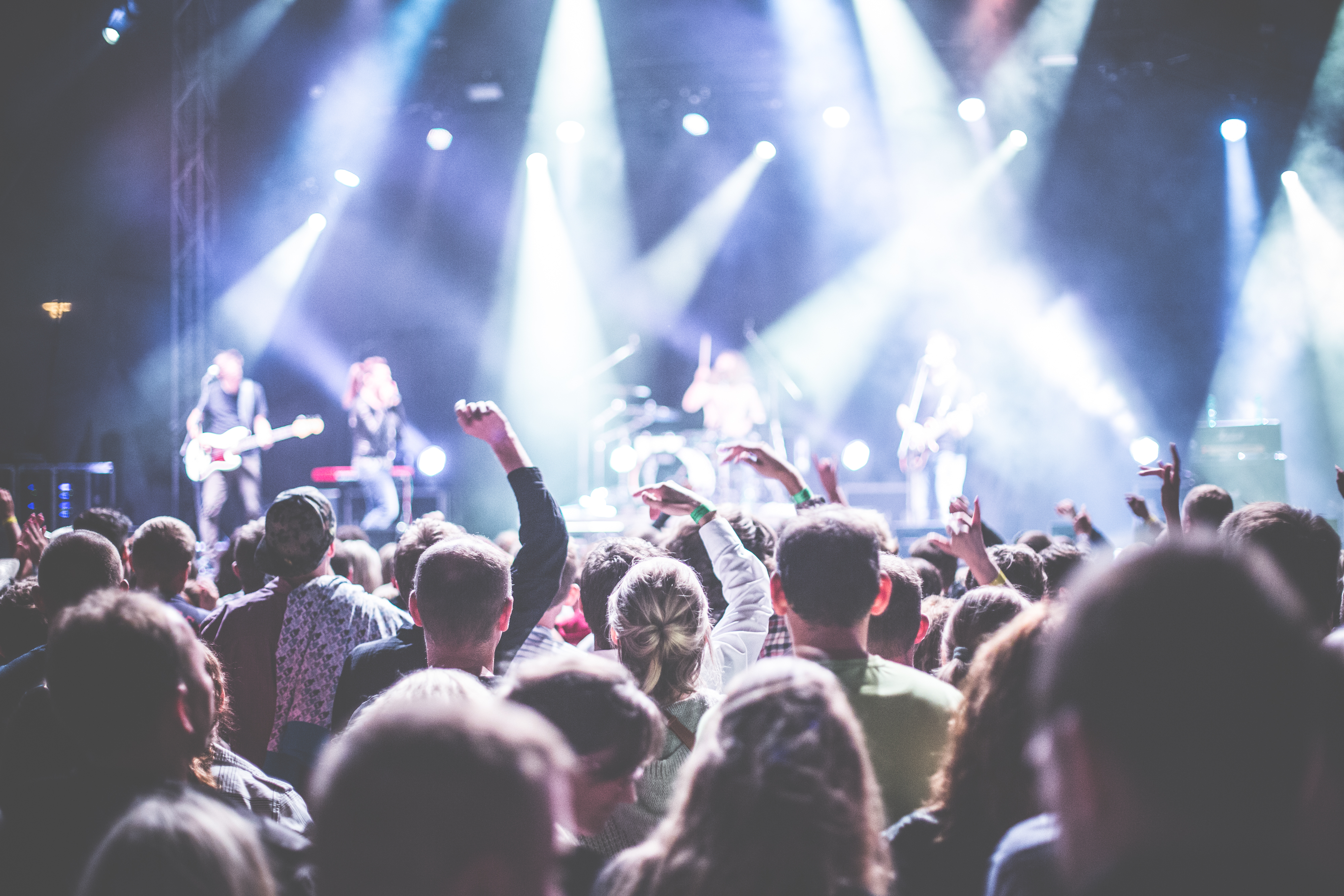 Live music - gig crowd