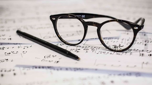 music score