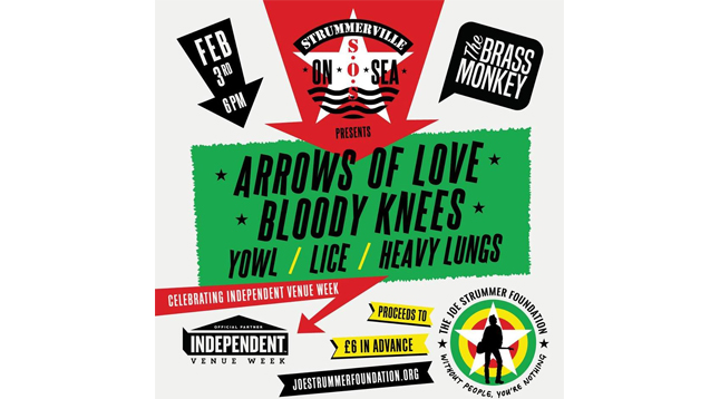 The Joe Strummer Foundation and Independent Venue Week present... Strummerville On Sea