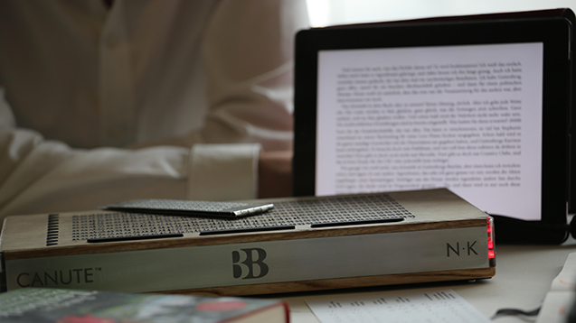Canute braille e-reader