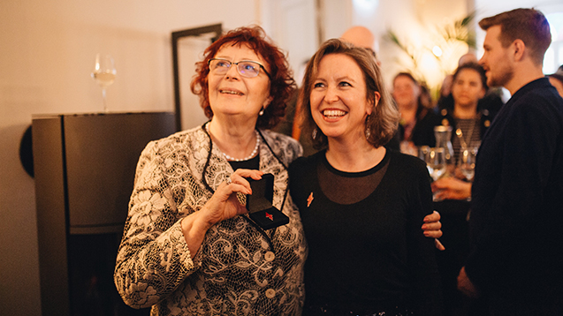 Anne Erm and Vanessa ReedAnne Erm and Vanessa Reed