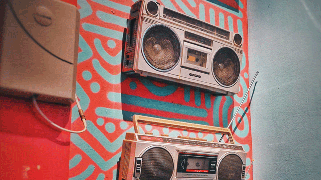 ghetto blaster