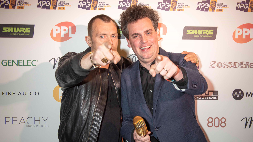 MPG-Awards-2019-James-Ford-and-Damon-Albarn