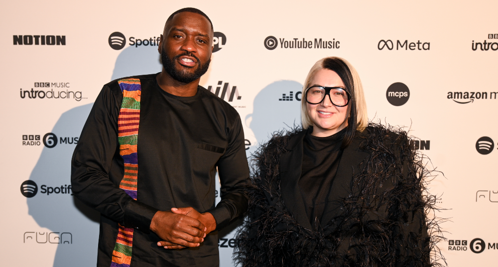Nadia Khan and Lethal Bizzle AIM Awards 2022
